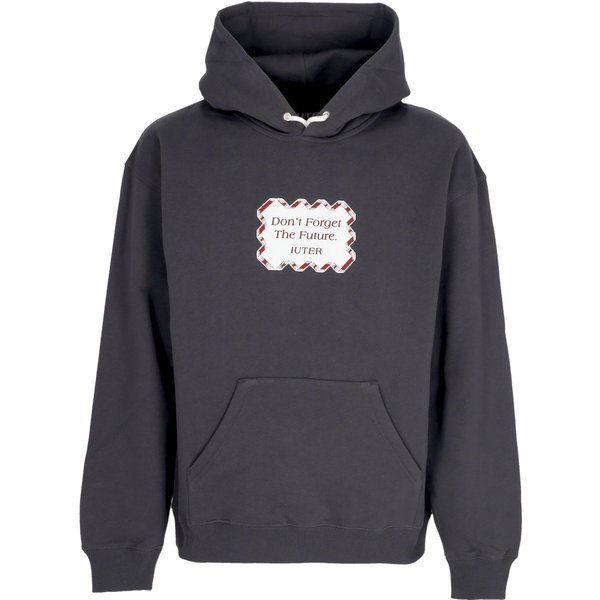 Felpa Cappuccio Uomo Future Hoodie Asphalt-image
