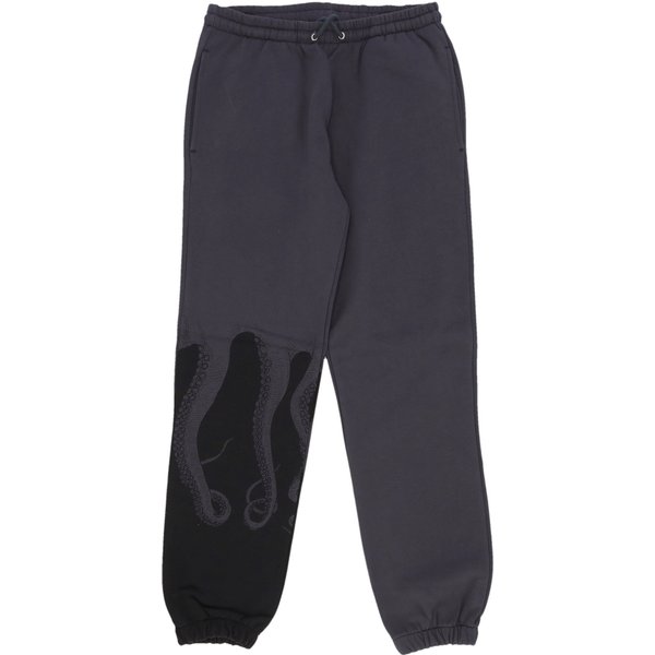 Pantalone Tuta Felpato Uomo Side Sweatpants Asphalt-image
