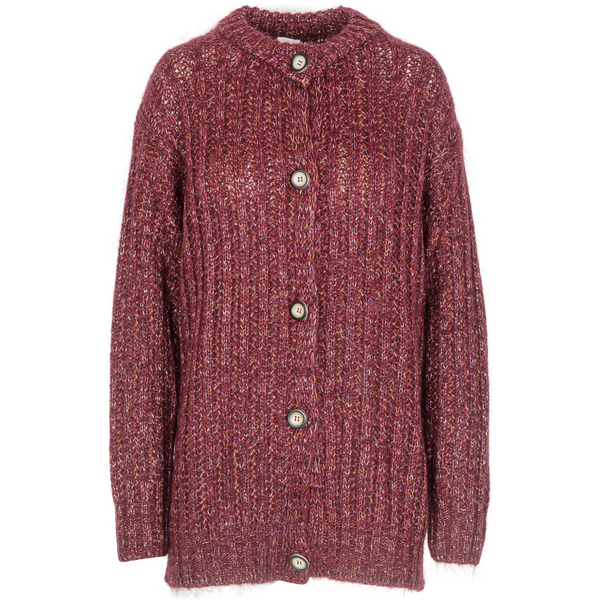 La Femme Blanche - Cardigan - 441809 - Bordeaux