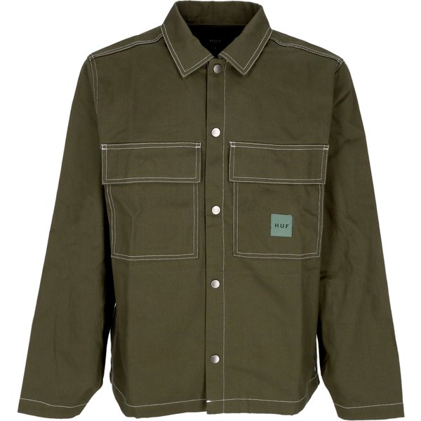 Giacca Workwear Uomo Mason Shacket Hunter Green-image