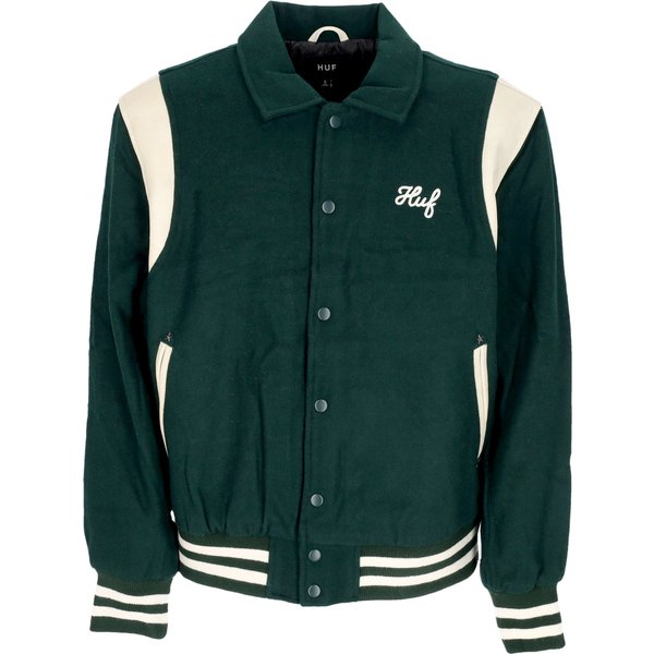 Giubbotto College Uomo Song Varsity Jacket Hunter Green-image