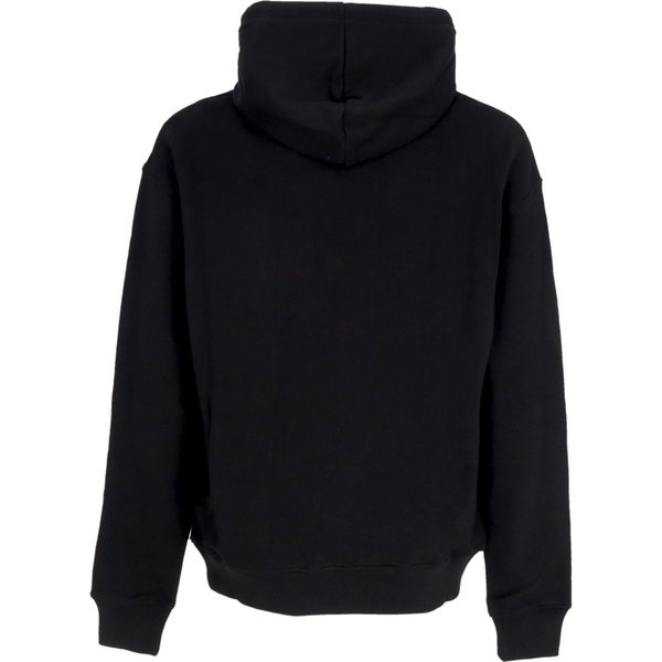 Felpa Leggera Cappuccio Uomo Cone Man Popover Hoodie Black-image