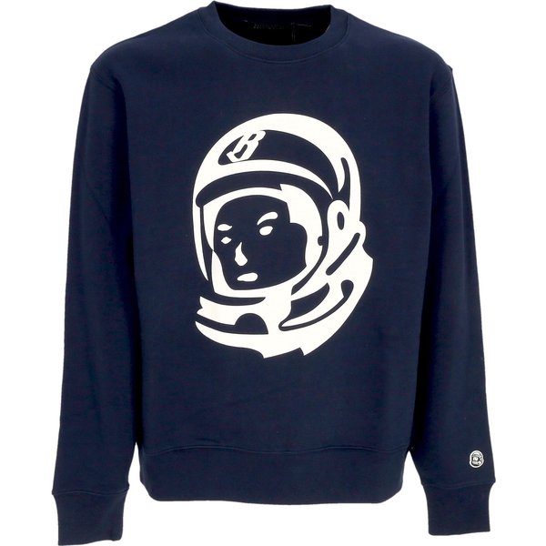 Felpa Leggera Girocollo Uomo Astro Helmet Crewneck Navy-image