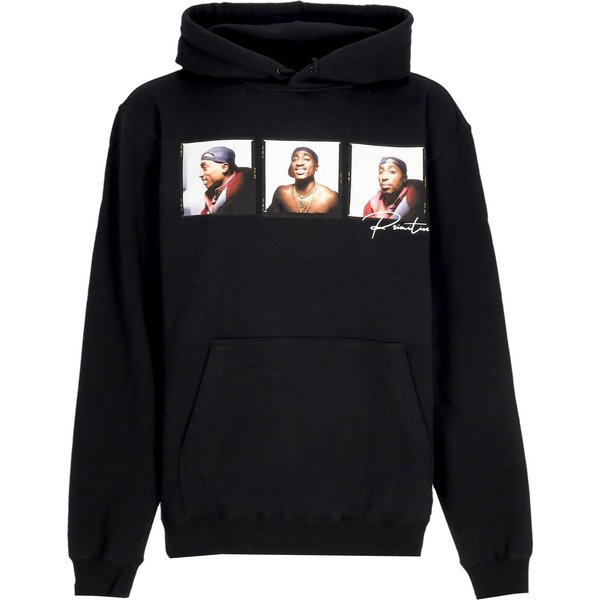 Felpa Cappuccio Uomo Truth Hoodie X Tupac Black-image