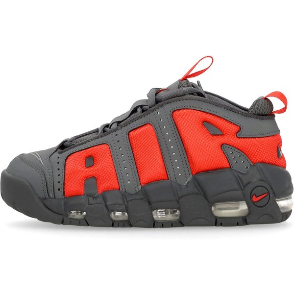 Scarpa Alta Uomo Air More Uptempo Low Dark Grey/lt Crimson/metallic Silver