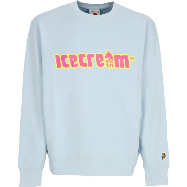 Felpa Leggera Girocollo Uomo Soft Serve Crewneck Blue