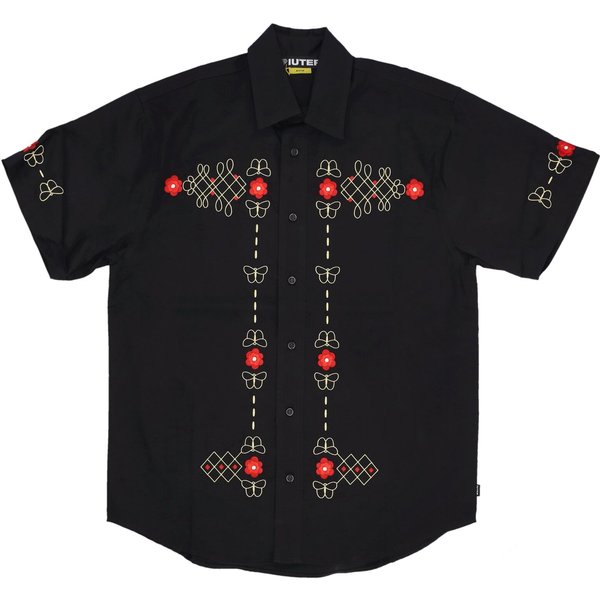 Camicia Manica Corta Uomo Western S/s Shirt Black