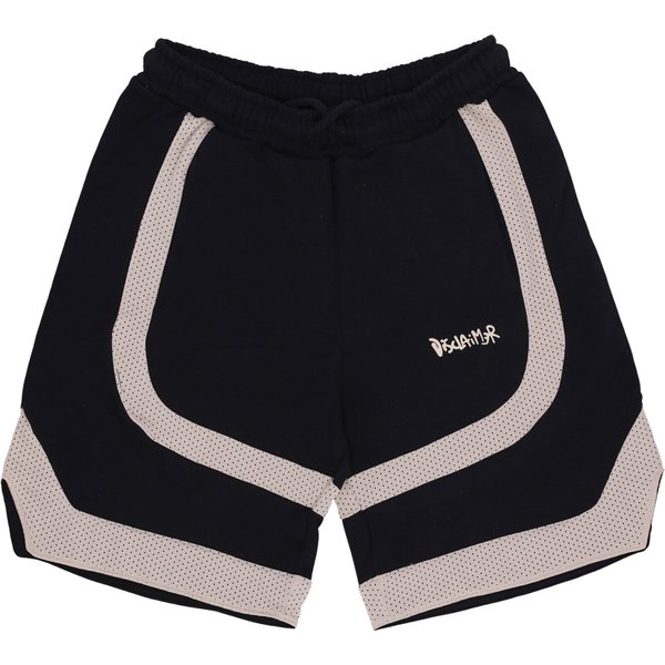 Pantalone Corto Tuta Uomo Logo Pant Black
