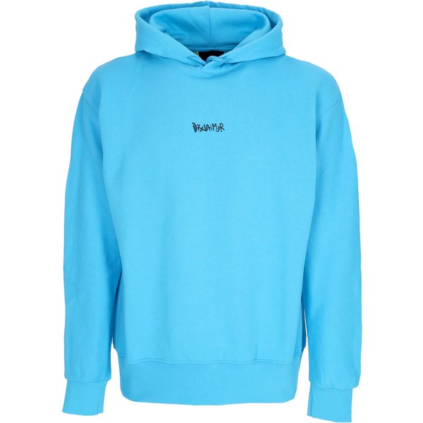 Felpa Leggera Cappuccio Uomo Logo Hoodie Turquoise/st. Black