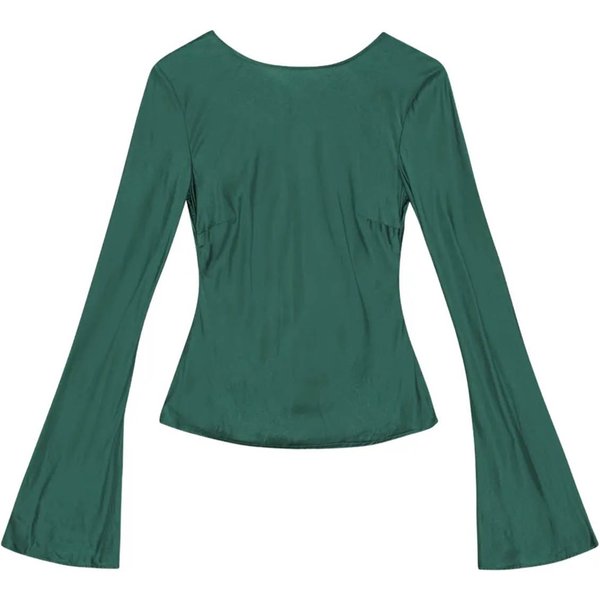 GANNI Camicie Green