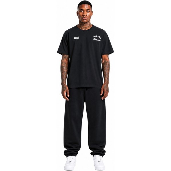 GCDS T-shirt e Polo Black red