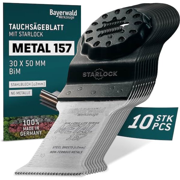 10x Bayerwald SL BiM Tauchsägeblatt 30x50mm