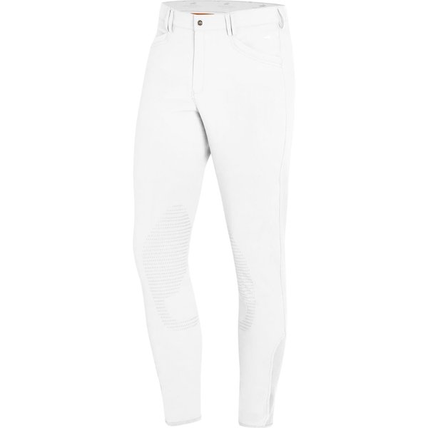 Schockemöhle Sports Herren Reithose Summer Fynn Kniegrip - white, Größe 44