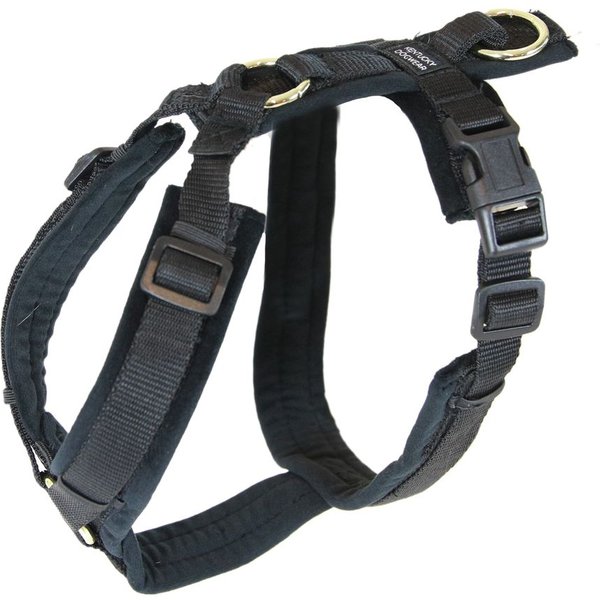 Kentucky Dogwear Hundegeschirr Aktiv Velvet - schwarz, Größe XXS