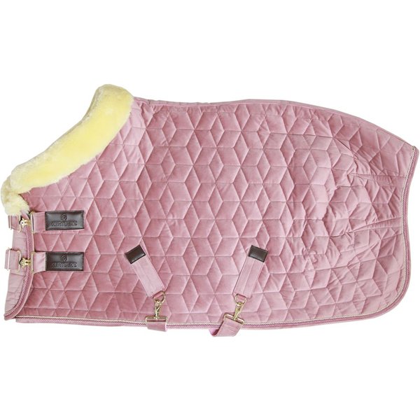 Kentucky Horsewear Show Rug Velvet Turnierdecke - old rose, Größe 80