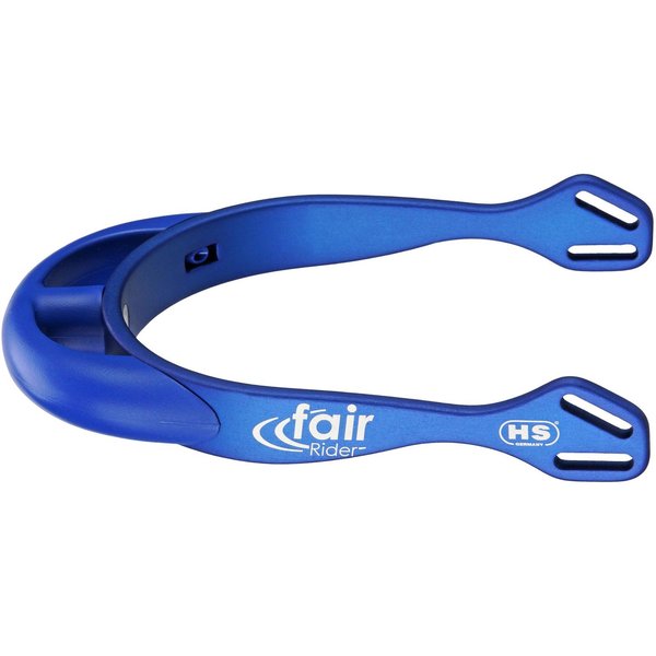 Sprenger fairRider Sporen Aluminium blau dick abgerundet - blau, Größe 20