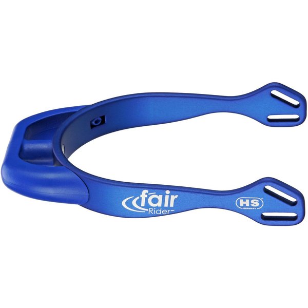 Sprenger fairRider Sporen Aluminium blau rund abgeflacht - blau, Größe 20