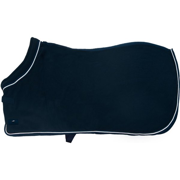 Schockemöhle Sports Premium Fleece Rug Abschwitzdecke - dark navy/silber, Größe 135