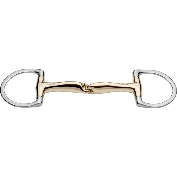 Sprenger novocontact Unterlegtrense D-förmiger Ring 14 mm einfach gebrochen - Größe 135