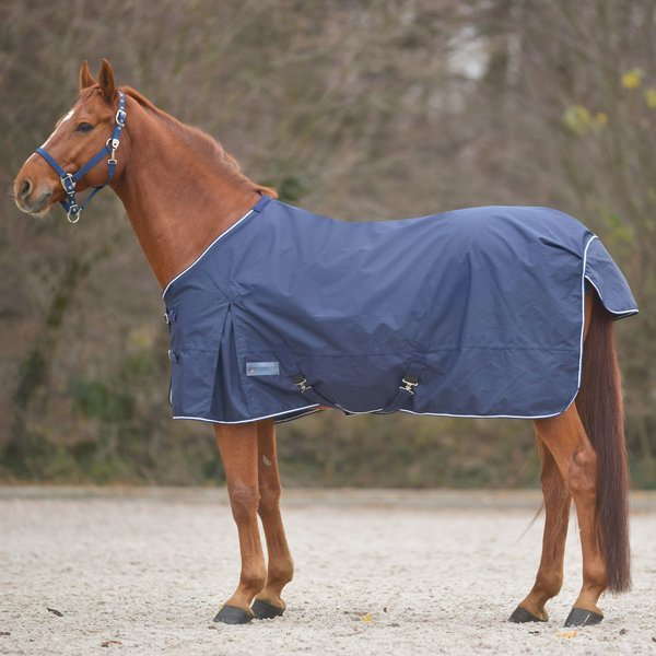 Waldhausen Comfort Regendecke mit Kreuzgurt 0 Gramm - nachtblau, Größe 125 cm