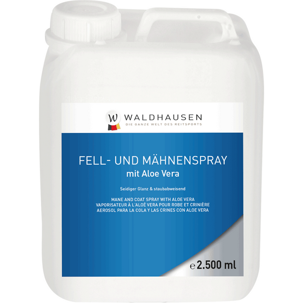Waldhausen Fell- und Mähnenspray mit Aloe Vera - Größe 500 ml