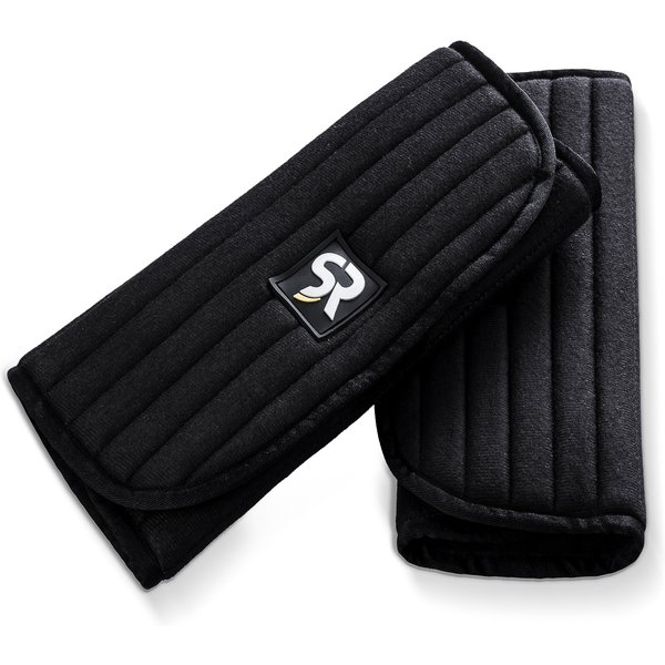 Sunride Bandagierunterlagen Training Frottee mit Klett 2er Set - schwarz