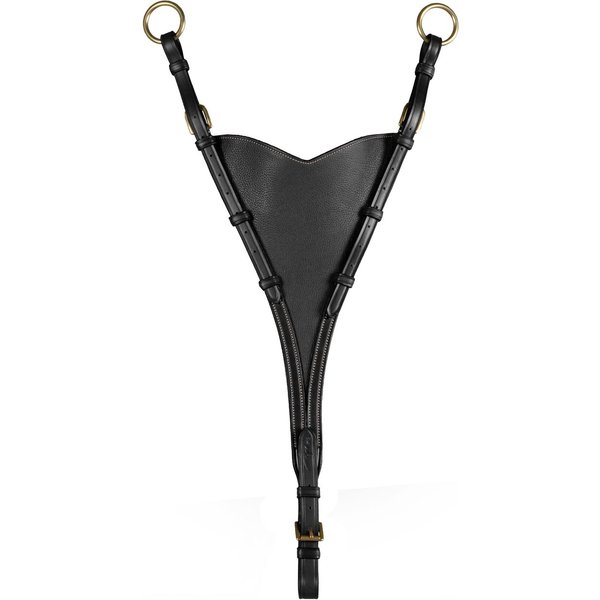 Dyon D-Collection Martingalgabel "Soft Bib" geschlossen - schwarz, Größe VB