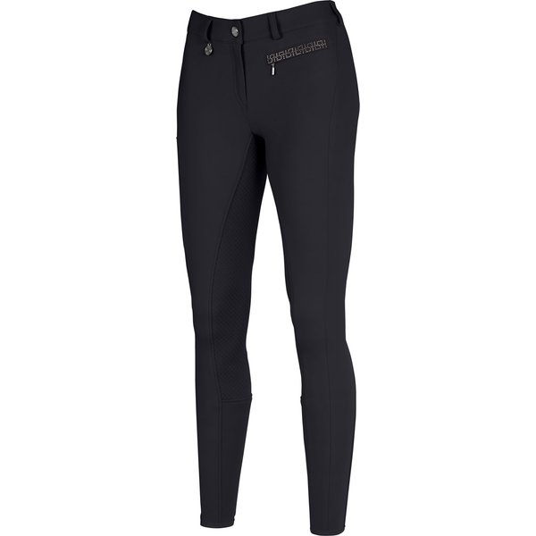 Pikeur Vally GR Grip Ganzbesatz Reithose Damen - black, Größe 80
