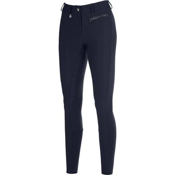 Pikeur Vally GR Grip Ganzbesatz Reithose Damen - nightblue, Größe 76
