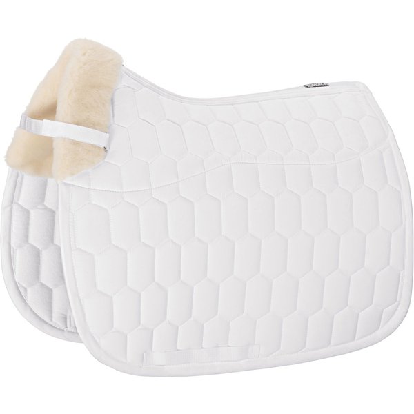 Eskadron Basic Cotton Evo-Wool Schabracke - white, Größe Pony Dressur