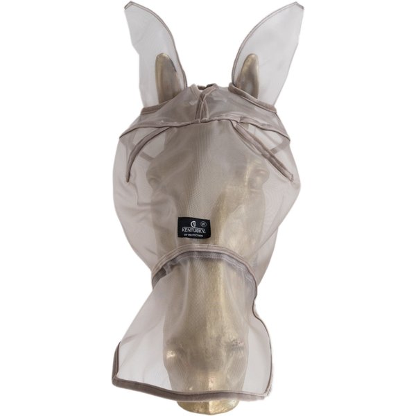 Kentucky Horsewear Fliegenmaske Classic - beige, Größe Full