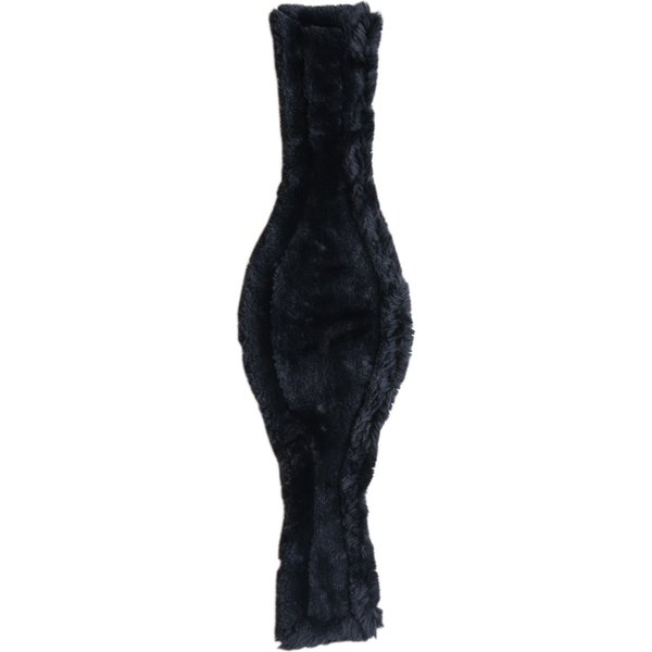 Kentucky Horsewear Gurtschoner für anatomischen Gurt mit Schaffell - schwarz, Größe 120 cm