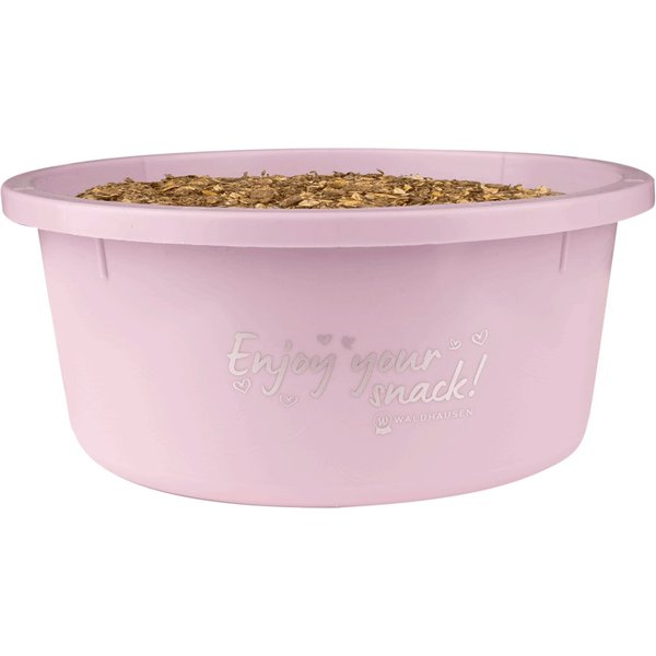 Waldhausen kleine Futterschale "Enjoy your snack" mit Deckel - linnea rosa