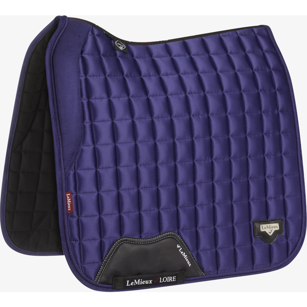 LeMieux Loire Memory Satin Dressur Schabracke - ink blue, Größe L