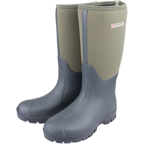 Crosslander® Dolomiti 8.5 Outdoor Gummistiefel - oliv, Größe 43