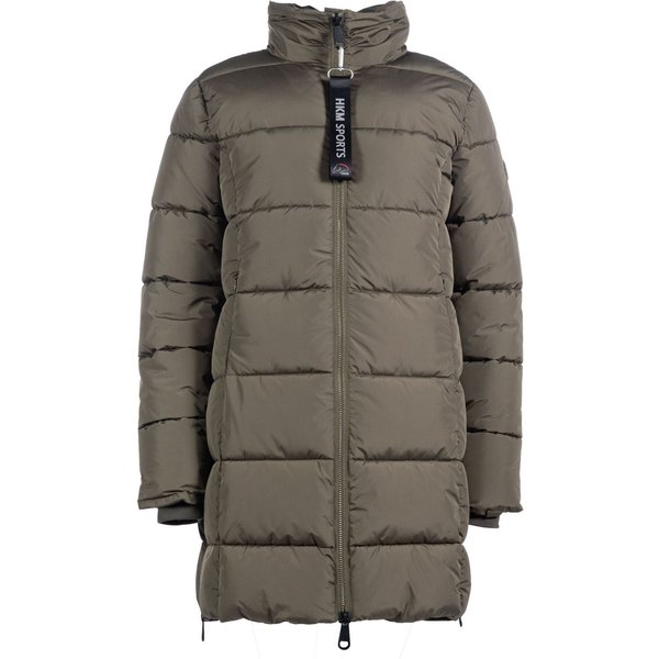 HKM Dakota 2 in 1 Steppmantel inkl. Weste Damen - kahki, Größe S