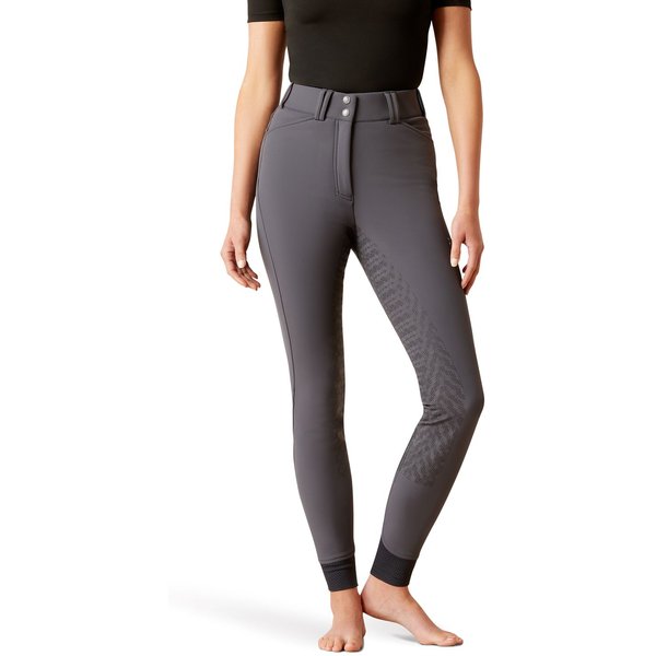 Ariat Tri Factor Frost Insulated Vollgrip Winter-Reithose Damen - ebony, Größe 42