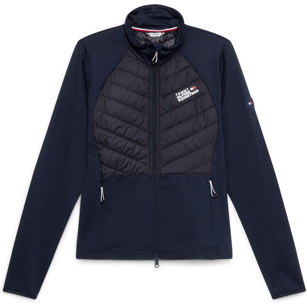 Tommy Hilfiger Equestrian Albany Thermo Hybrid Jacke Damen - desert sky, Größe XL
