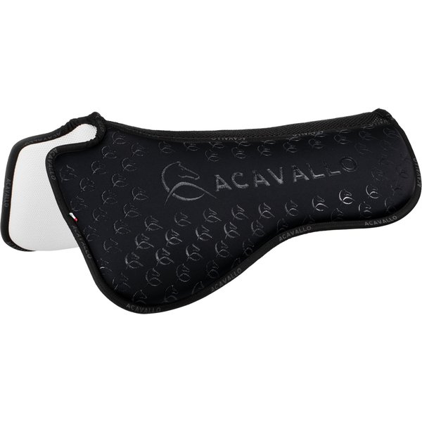 Acavallo Lyryca und Memory Foam Pad mit Bambusfasern Dressur - black/black