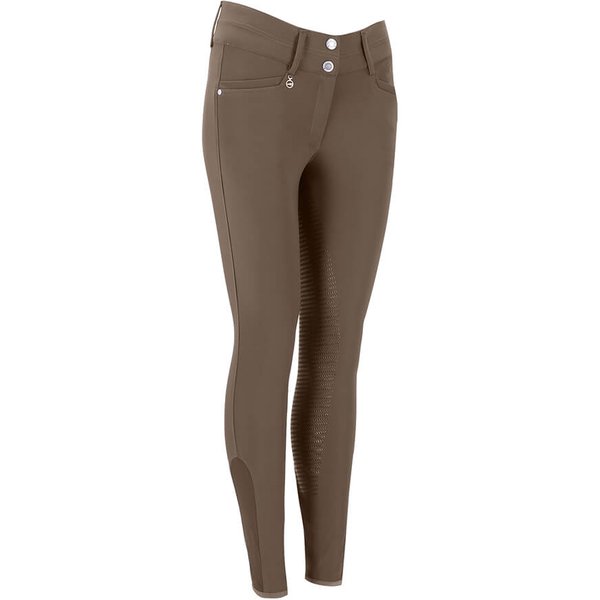 Schockemöhle Summer Alexa FS Ganzbesatz Reithose Damen - taupe, Größe 32