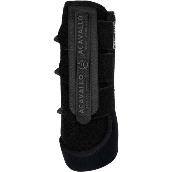 Acavallo New Respira Neopren Gamaschen mit Geleinlage hinten - black, Größe 3