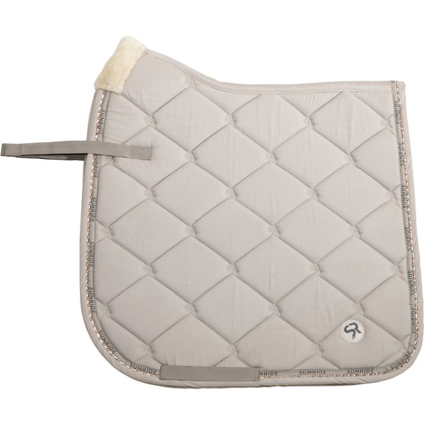 Sunride Dressurschabracke Wellington - beige, Größe Pony