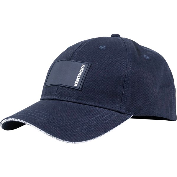 Kentucky Horsewear Cap mit gummiertem Logo - navy