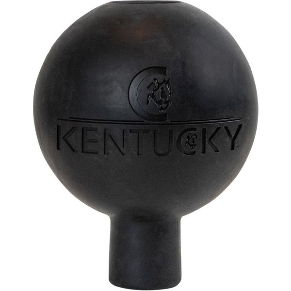 Kentucky Horsewear Leinen & Wand Gummiball - schwarz