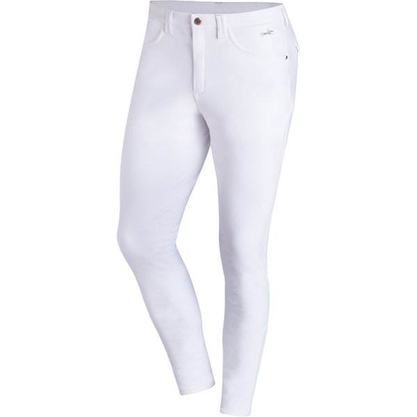 Schockemöhle Phoenix Kniegrip Reithose Herren - white, Größe 52