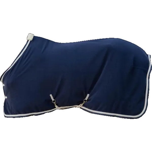 Kentucky Horsewear Show Fleecedecke Plaited Rope - navy, Größe 160
