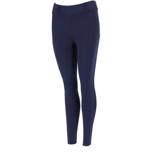 Schockemöhle Classy Sporty Kniegrip Reitleggings Damen - night, Größe 38