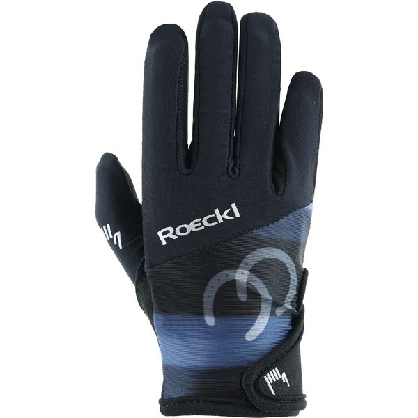 Roeckl Koppl Reithandschuh Kinder - black, Größe 5