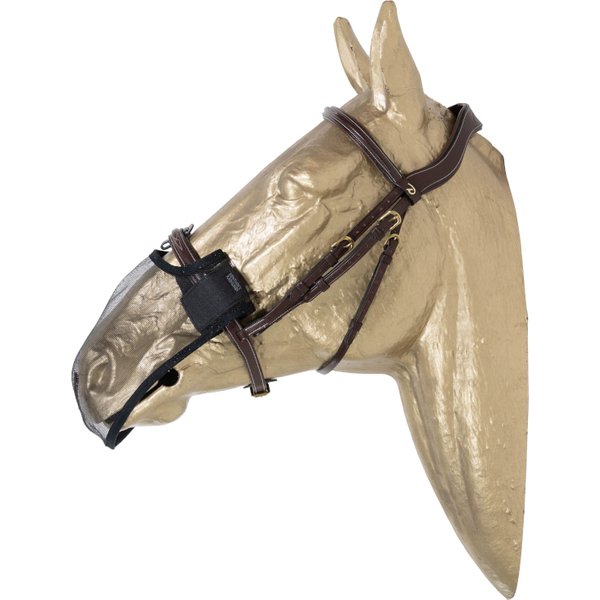 Kentucky Horsewear Anti Fly Nasen Netz - schwarz, Größe Full