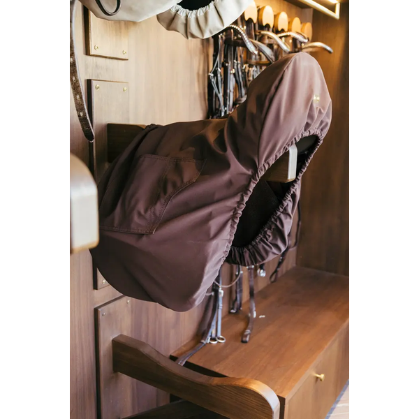 Kentucky Horsewear Dressur & Springen Sattelschoner - brown, Größe DR